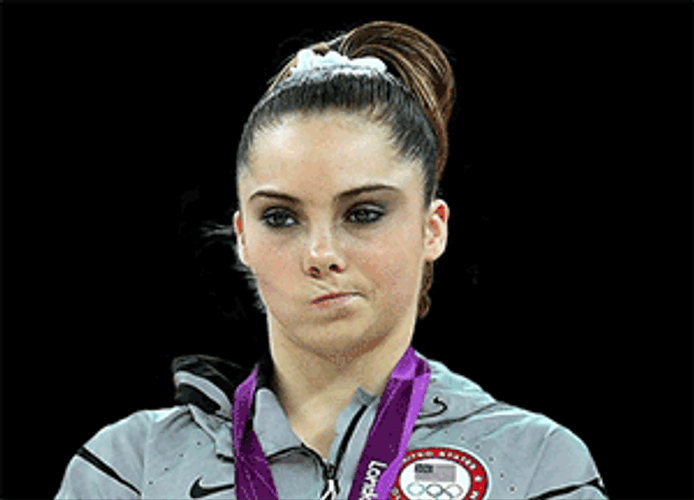 Not Impressed McKayla Maroney Wolf Transformation GIF