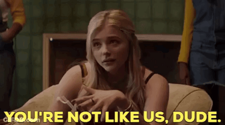 Not Like Us Chloe Grace Moretz GIF