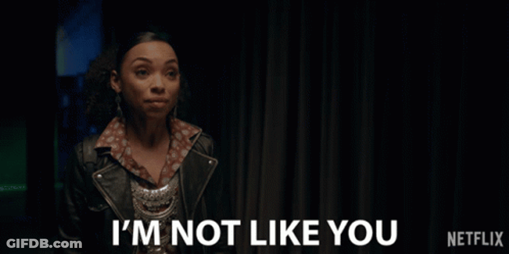 Not Like Us Logan Browning GIF