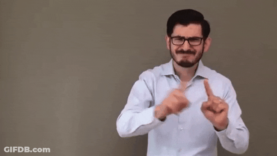 Not Like Us Sign Language GIF
