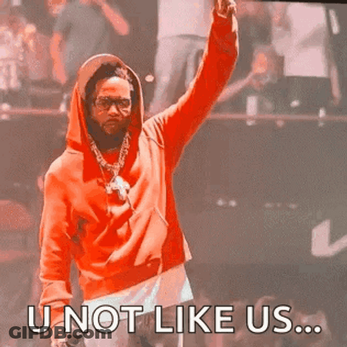 Not Like Us Trippy Kendrick Lamar GIF