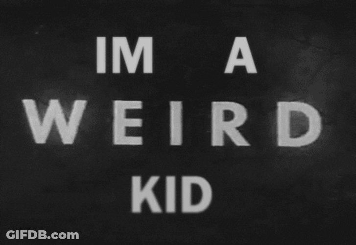 Not Like Us Weird Kid Digital Design GIF