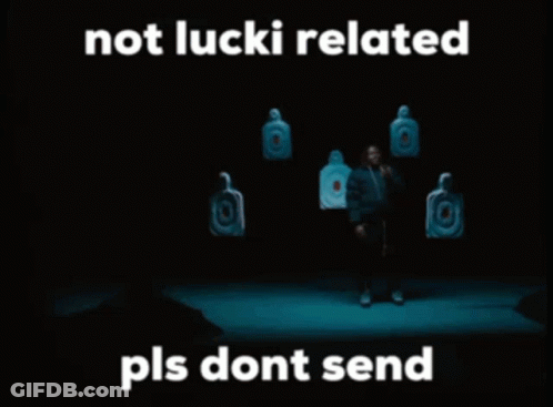 Not Lucky Poster GIF