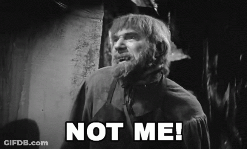 Not Me Bela Lugosi GIF