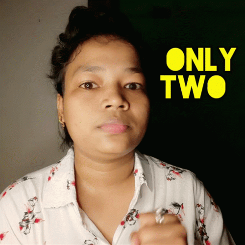 Not One But Only Two GIF