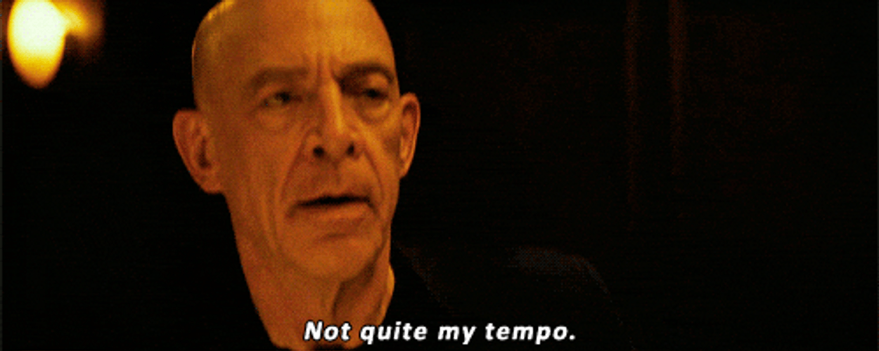 Not Quite My Tempo JK Simmons GIF