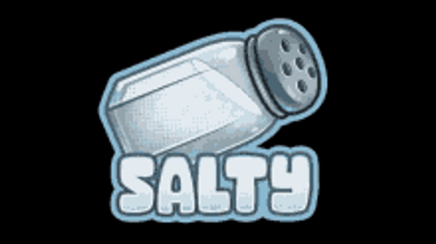 Not Salty Creative Animation GIF
