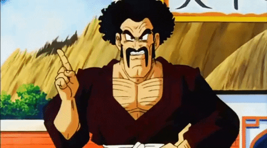 Not So Fast My Friend Dragon Ball Mister GIF
