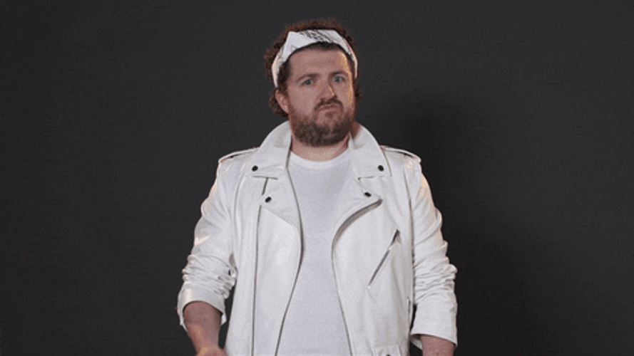 Not So Fast My Friend Guy With Bandana GIF