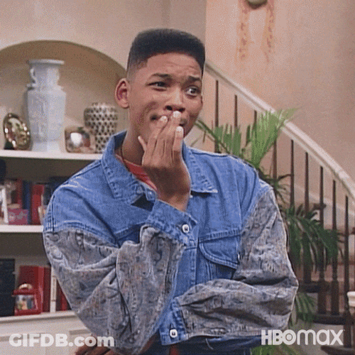 Not Sure Young Will Smith GIF