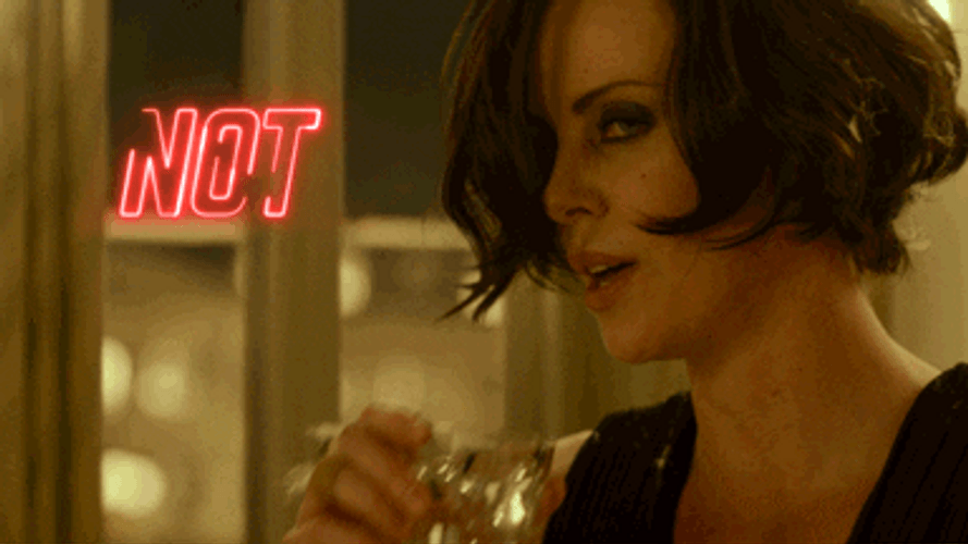 Not Today Drink Shot GIF