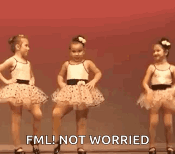 Not Worried Fml GIF