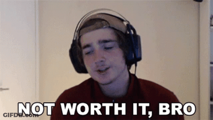 Not Worthy Bro Joshoa Shanon GIF