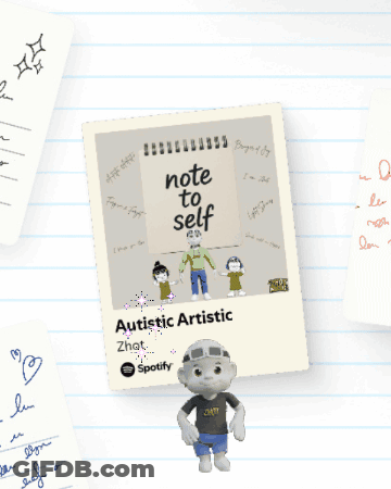 Note To Self On Paper GIF
