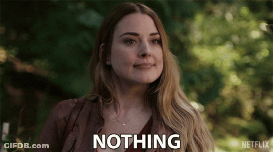Nothing Alexandra Breckeridge GIF