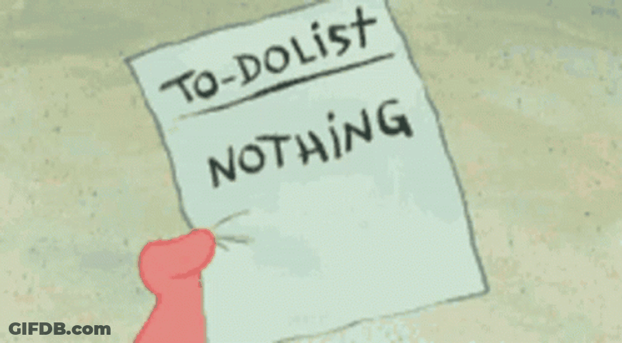 Nothing Slacking Off GIF