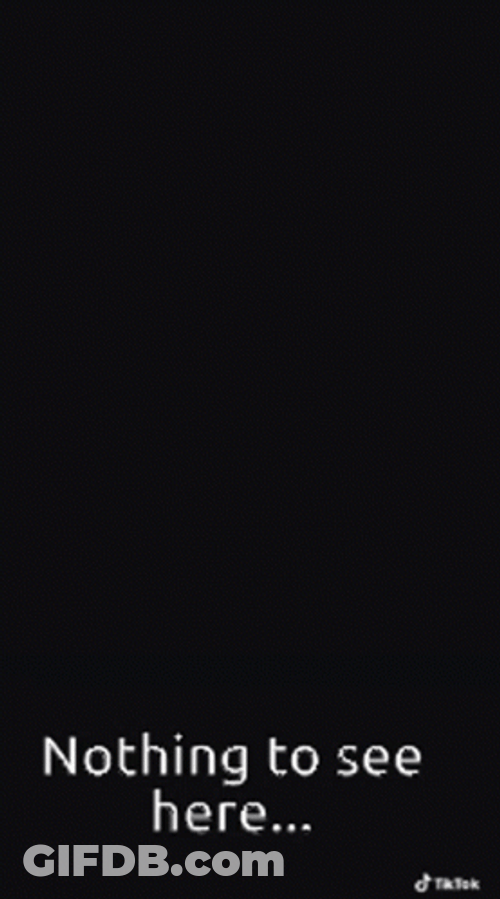 Nothing To See Here GIF