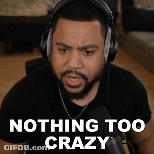 Nothing Too Crazy The Black Hokage GIF