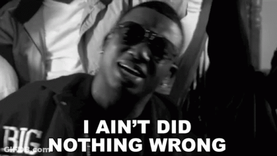 Nothing Wrong In What I Do GIF