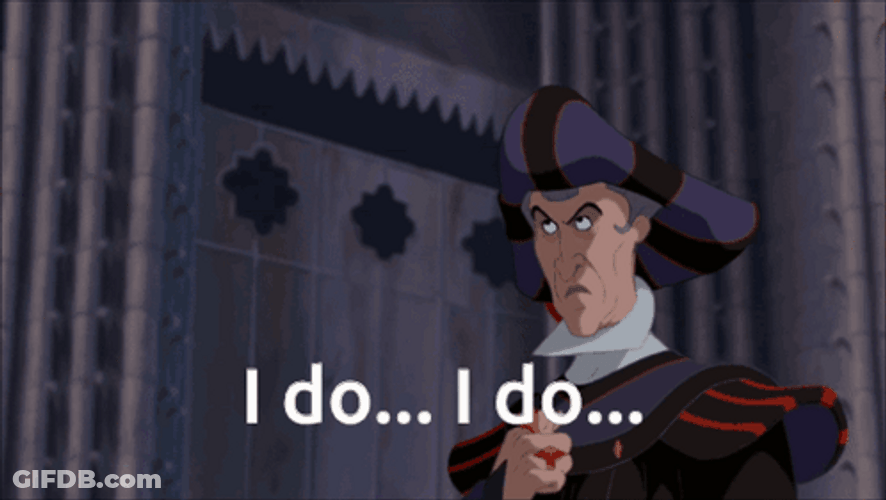Notre Dame Claude Frollo I Do GIF