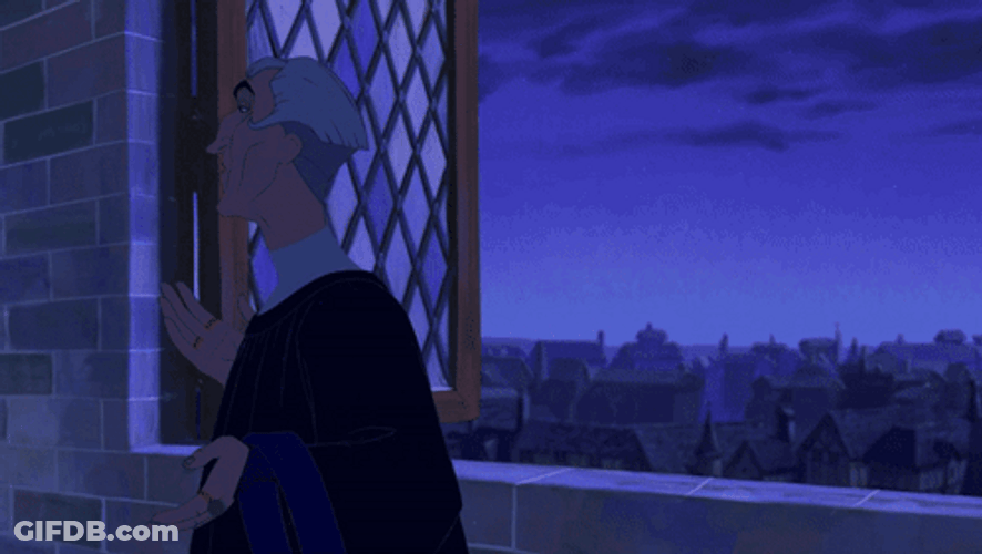 Notre Dame Claude Frollo Leads The Way GIF
