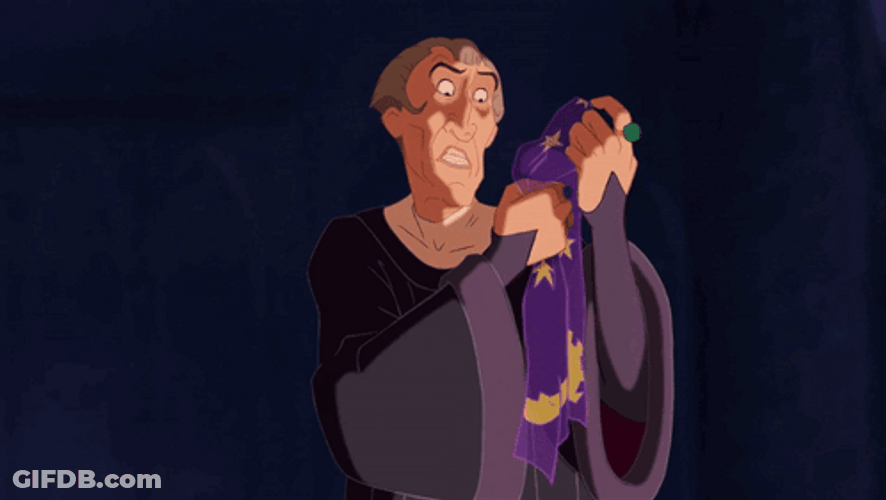 Notre Dame Judge Claude Frollo GIF