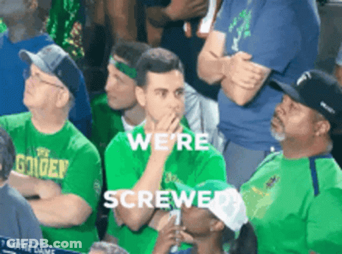 Notre Dame Were Screwed GIF