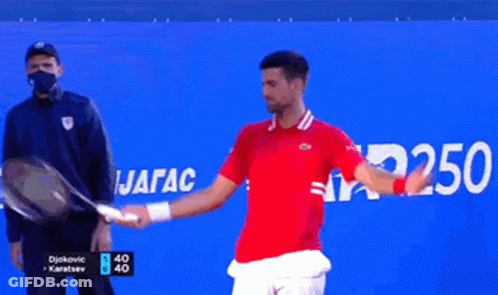 Novak Djokovic Tennis GIF