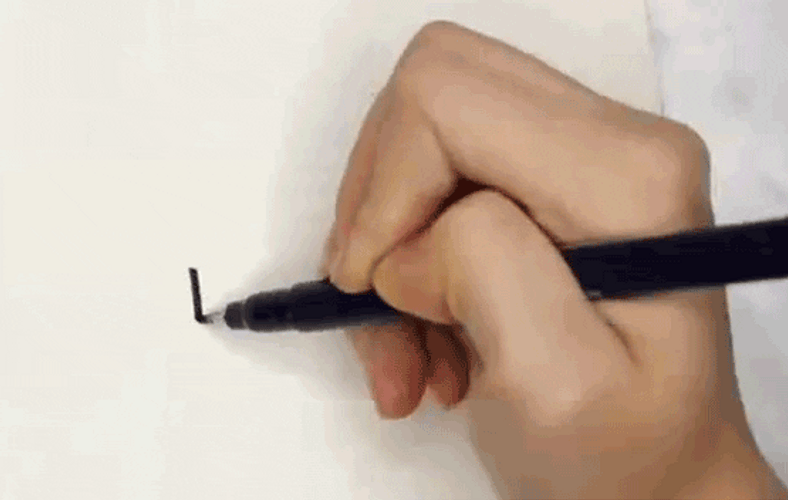 November Doodle Art Journal Writing Calligraphy GIF