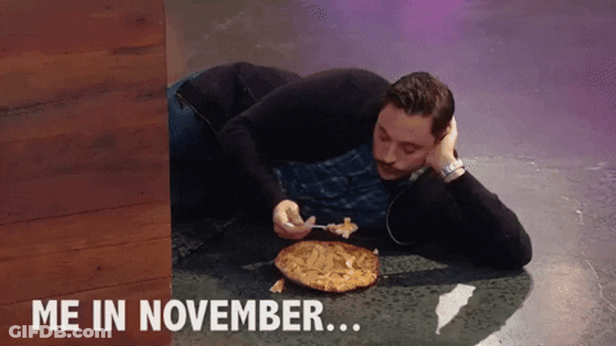 November Eating Apple Pie Jeff Mauro Meme GIF