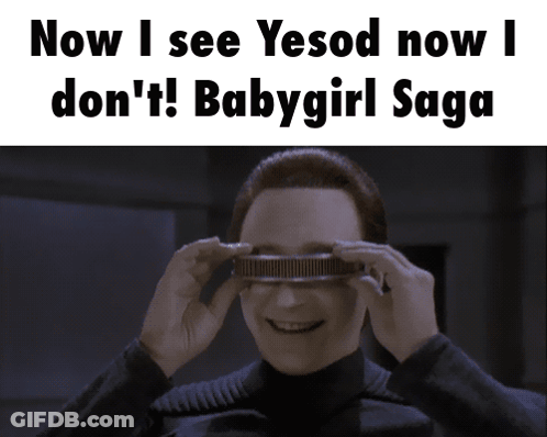 Now I See Yesod Babygirl Saga GIF