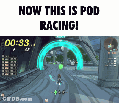 Now This Is Pod Racing Video Game Screenshot GIF