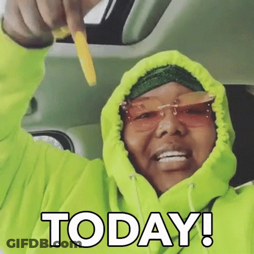 Now Today Is The Event GIF
