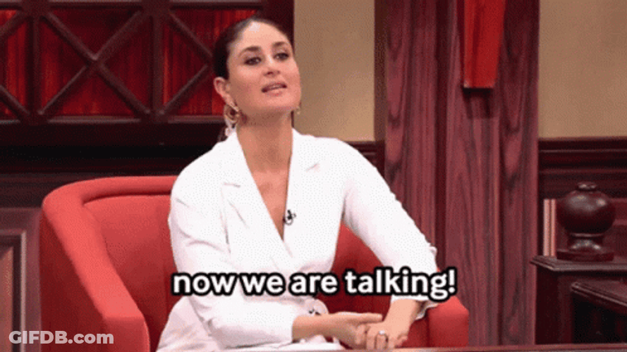 Now We Are Talking GIF
