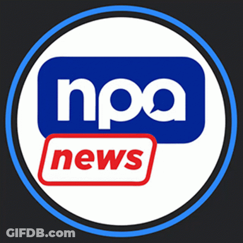 NPA News Logo With Blue Circle GIF
