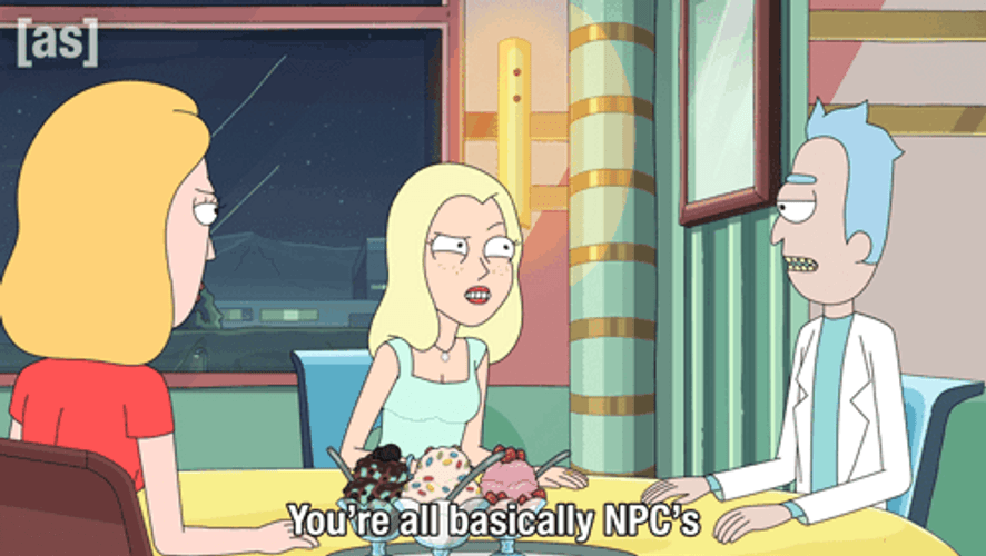 Npc Diane Sanchez Rick And Morty GIF