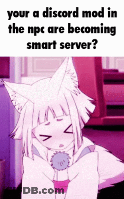 Npc Discord Mod Anime Meme GIF