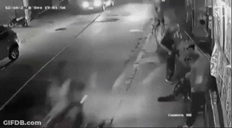 Npc Ghost Entity Crossing Street GIF