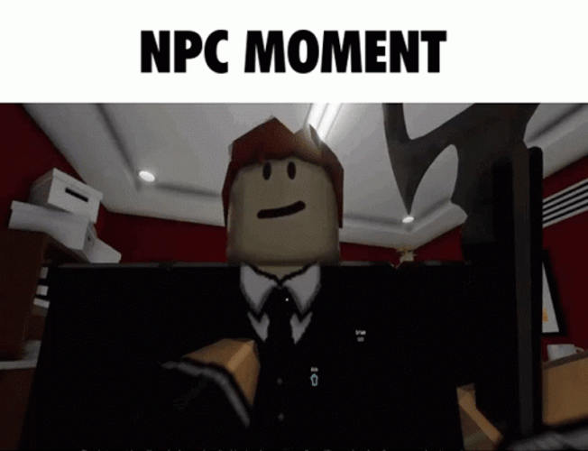 Npc Moment Roblox Character Walking Erratic GIF