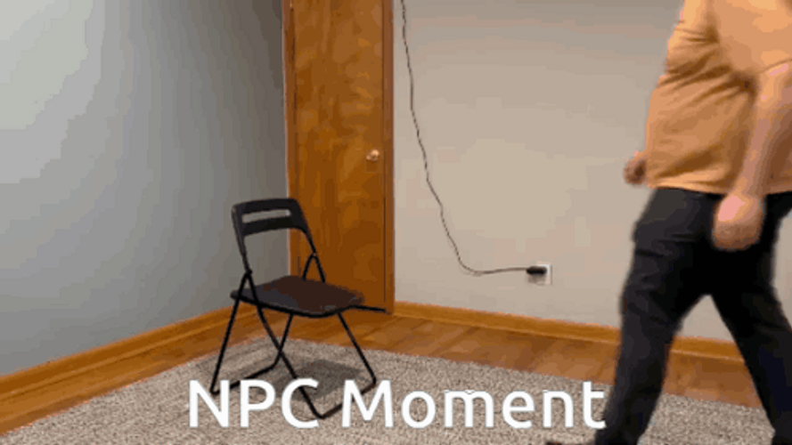 Npc Moment Robotic Movements GIF