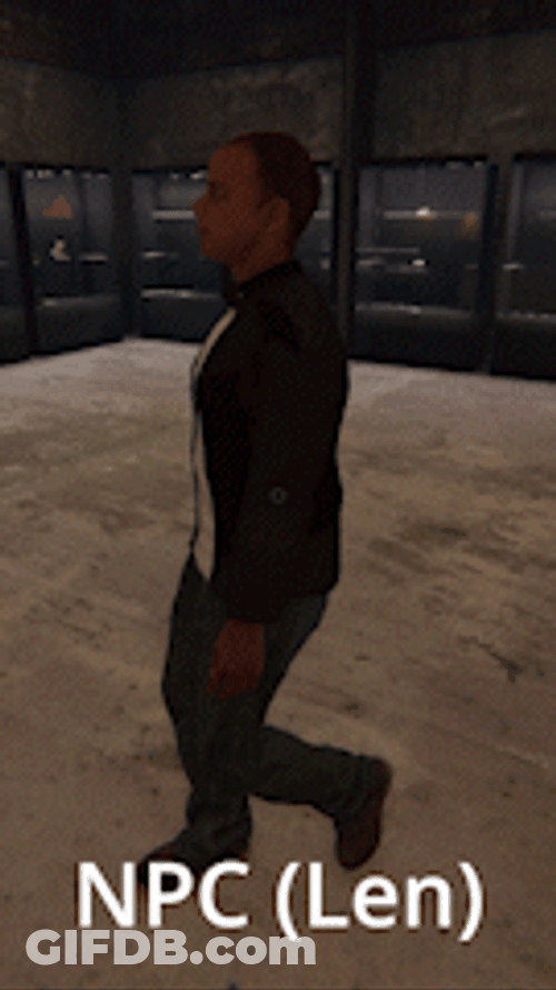 Npc Non Player Character Walking GIF