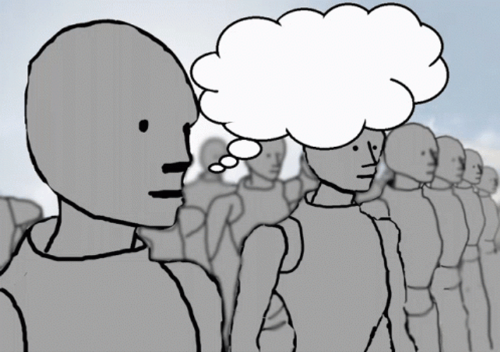 Npc Wojack Dream Sequence GIF