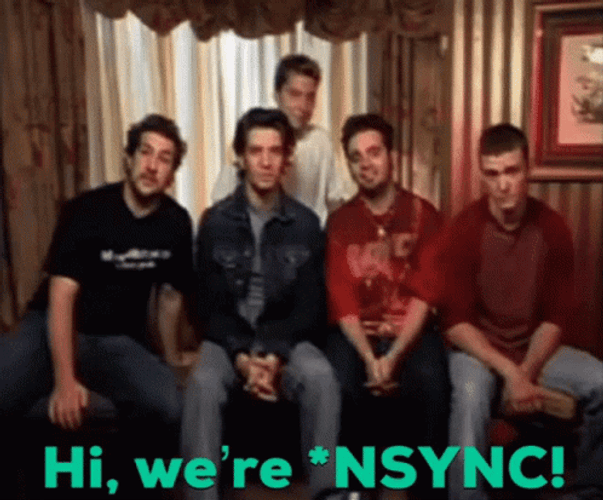 Nsync Introduction GIF