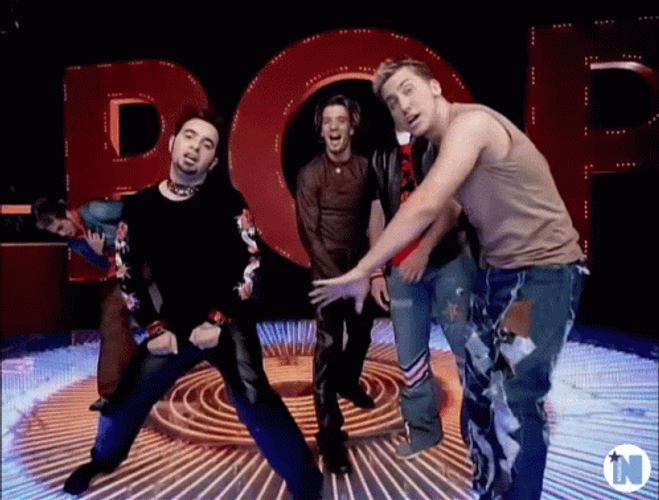 Nsync Transition Performance GIF