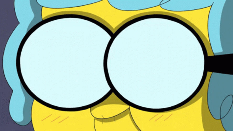 Nuclear Bomb Reflection On Eyeglass GIF