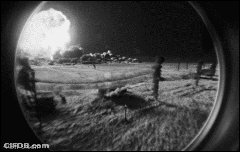 Nuclear Explosion Disaster GIF