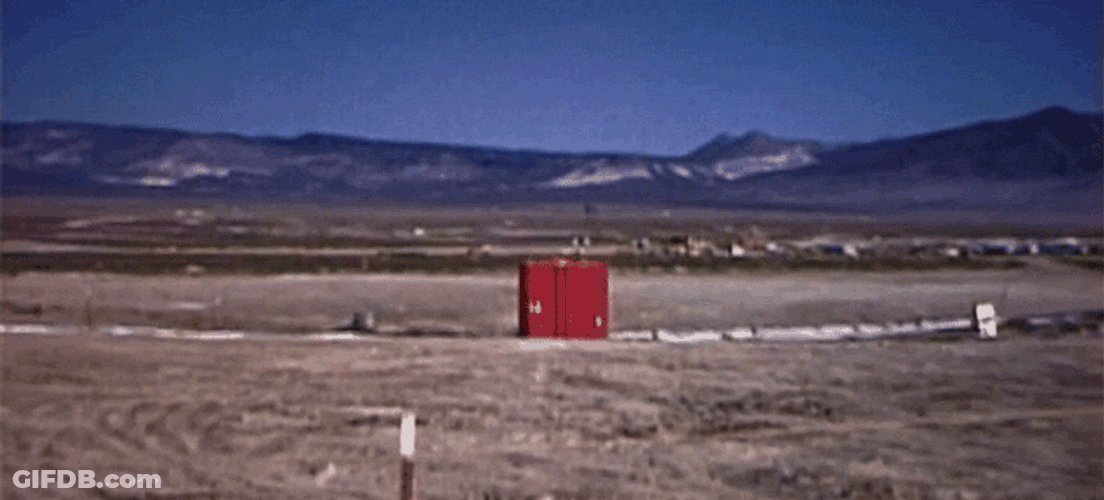 Nuclear Explosion Earthquake Smoke GIF