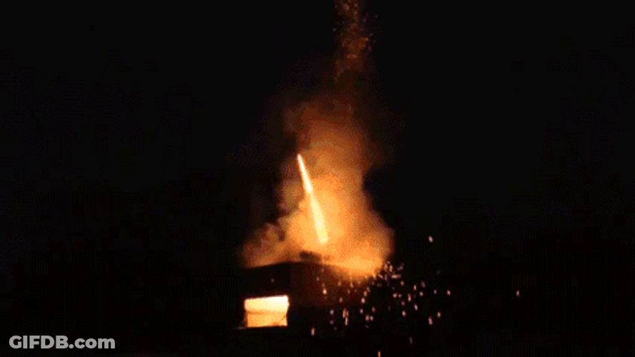 Nuclear Explosion Fireworks Smoke GIF