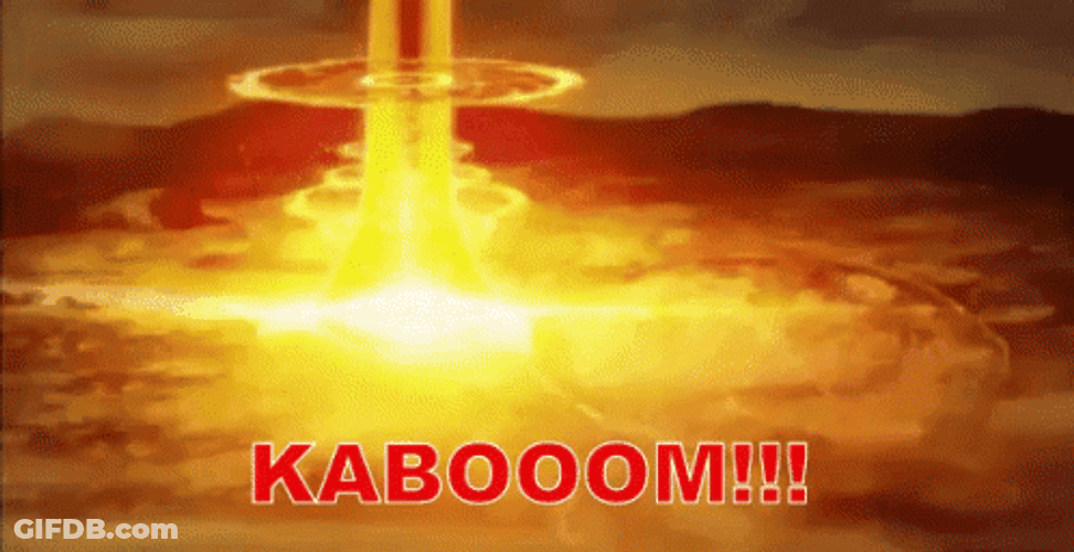 Nuclear Explosion Kaboom GIF