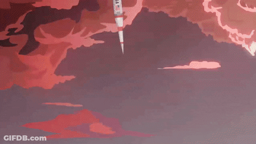Nuclear Explosion South Park Rocket GIF
